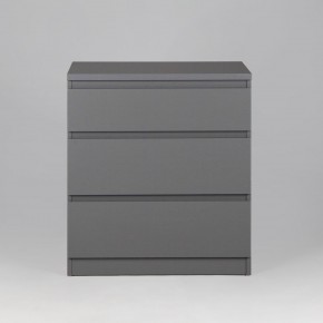 2.03.02.060.4 КАСТОР комод 3 ящика RU серый в Магнитогорске - magnitogorsk.ok-mebel.com | фото 2