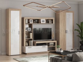 Ангара Пенал (Белый глянец/Сонома) в Магнитогорске - magnitogorsk.ok-mebel.com | фото 3