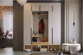 БАСКО Прихожая К9 (кашемир) в Магнитогорске - magnitogorsk.ok-mebel.com | фото 2
