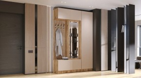 БАВАРИЯ Прихожая (дуб вотан/кашемир) в Магнитогорске - magnitogorsk.ok-mebel.com | фото