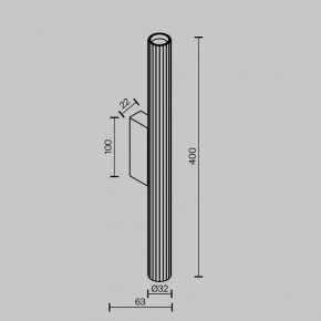 Бра Maytoni Calipso C082WL-12W2.7K-B в Магнитогорске - magnitogorsk.ok-mebel.com | фото 4