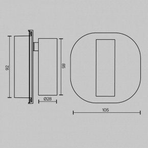 Бра Maytoni Ego C175WL-9W-2.7-4K-B в Магнитогорске - magnitogorsk.ok-mebel.com | фото 4