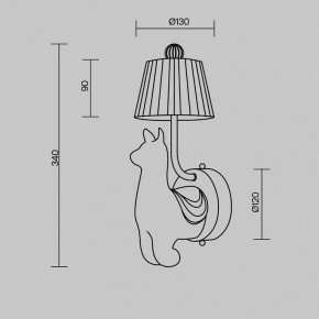 Бра Maytoni Senor Alpaca MOD377WL-L6W3K в Магнитогорске - magnitogorsk.ok-mebel.com | фото 9