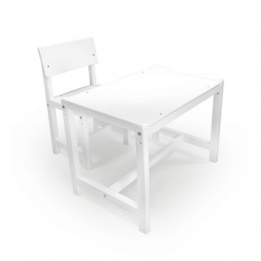 Детский растущий комплект стол и стул Я САМ "Лофт" (Белый, Белый) в Магнитогорске - magnitogorsk.ok-mebel.com | фото