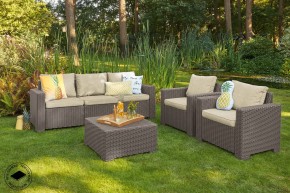 Диван Калифорния 3-х местный (California 2 Sofa), капучино в Магнитогорске - magnitogorsk.ok-mebel.com | фото 3