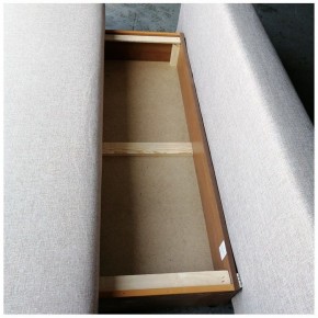 Диван-кровать Комфорт без подлокотников BALTIC Grafit (2 подушки) в Магнитогорске - magnitogorsk.ok-mebel.com | фото 5