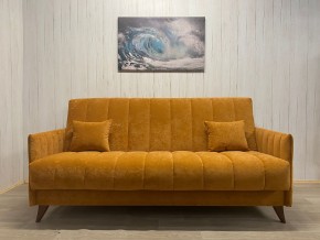 Диван Престиж-3 (НПБ) велюр Sensey terracotta в Магнитогорске - magnitogorsk.ok-mebel.com | фото 2