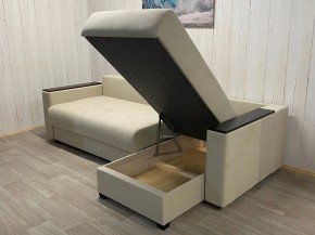 Диван угловой Комфорт-3 (НПБ+МДФ) велюр Luma 01 в Магнитогорске - magnitogorsk.ok-mebel.com | фото 8