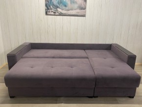 Диван угловой Комфорт-3 (НПБ+МДФ) велюр Monaco 8 в Магнитогорске - magnitogorsk.ok-mebel.com | фото 4