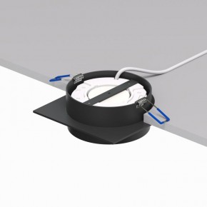 DK2091-BK Встраиваемый светильник FLAT, IP 20, до 15 Вт, GX53, LED, черный, алюминий в Магнитогорске - magnitogorsk.ok-mebel.com | фото 4