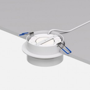 DK2100-WH Встраиваемый светильник NIKO, IP 20, до 15 Вт, GX53, LED, белый, акрил, алюминий в Магнитогорске - magnitogorsk.ok-mebel.com | фото 4
