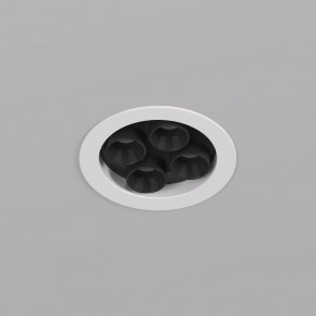 DK2510-WB Встраиваемый светильник SPACE со светодиодом d65 220V 8W 38° 4000К IP20 белый/черный алюминий в Магнитогорске - magnitogorsk.ok-mebel.com | фото 2