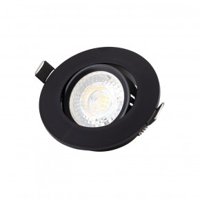 DK3020-BK Встраиваемый светильник, IP 20, 10 Вт, GU5.3, LED, черный, пластик в Магнитогорске - magnitogorsk.ok-mebel.com | фото 1