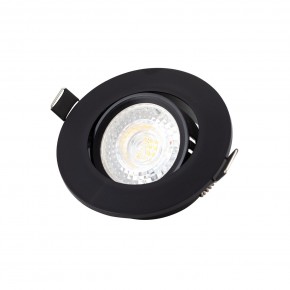 DK3020-BK Встраиваемый светильник, IP 20, 10 Вт, GU5.3, LED, черный, пластик в Магнитогорске - magnitogorsk.ok-mebel.com | фото 2
