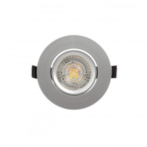 DK3020-CM Встраиваемый светильник, IP 20, 10 Вт, GU5.3, LED, серый, пластик в Магнитогорске - magnitogorsk.ok-mebel.com | фото 1
