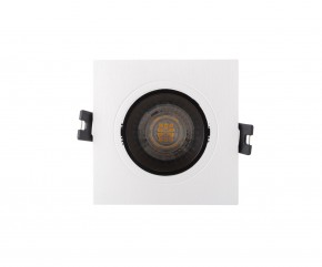DK3021-WB Встраиваемый светильник, IP 20, 10 Вт, GU5.3, LED, белый/черный, пластик в Магнитогорске - magnitogorsk.ok-mebel.com | фото