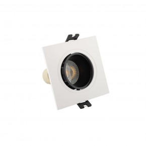 DK3021-WB Встраиваемый светильник, IP 20, 10 Вт, GU5.3, LED, белый/черный, пластик в Магнитогорске - magnitogorsk.ok-mebel.com | фото 2