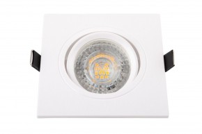 DK3021-WH Встраиваемый светильник, IP 20, 10 Вт, GU5.3, LED, белый, пластик в Магнитогорске - magnitogorsk.ok-mebel.com | фото 3