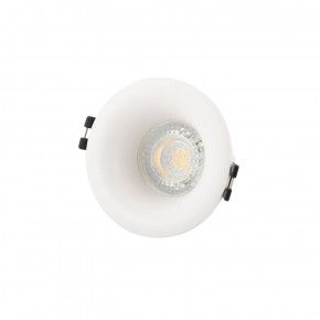 DK3024-WH Встраиваемый светильник, IP 20, 10 Вт, GU5.3, LED, белый, пластик в Магнитогорске - magnitogorsk.ok-mebel.com | фото