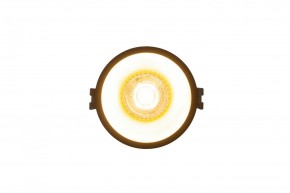DK3026-BG Встраиваемый светильник, IP 20, 10 Вт, GU5.3, LED, черный/золотой, пластик в Магнитогорске - magnitogorsk.ok-mebel.com | фото 2