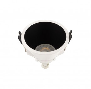 DK3026-WB Встраиваемый светильник, IP 20, 10 Вт, GU5.3, LED, белый/черный, пластик в Магнитогорске - magnitogorsk.ok-mebel.com | фото 2