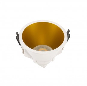 DK3026-WG Встраиваемый светильник, IP 20, 10 Вт, GU5.3, LED, белый/золотой, пластик в Магнитогорске - magnitogorsk.ok-mebel.com | фото 2