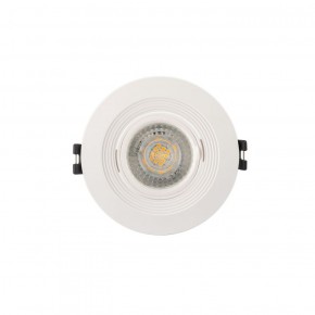 DK3029-WH Встраиваемый светильник, IP 20, 10 Вт, GU5.3, LED, белый, пластик в Магнитогорске - magnitogorsk.ok-mebel.com | фото