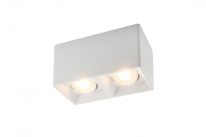DK3035-WH Светильник накладной IP 20, 10 Вт, GU5.3, LED, белый, пластик в Магнитогорске - magnitogorsk.ok-mebel.com | фото