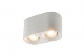 DK3036-WH Светильник накладной IP 20, 10 Вт, GU5.3, LED, белый, пластик в Магнитогорске - magnitogorsk.ok-mebel.com | фото