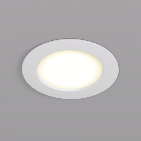 DK3046-WH Встраиваемый светильник, IP 20, 5Вт, LED, белый, пластик в Магнитогорске - magnitogorsk.ok-mebel.com | фото