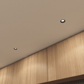 DK3055-BK Встраиваемый светильник, IP 20, 10 Вт, GU5.3, LED, черный, пластик в Магнитогорске - magnitogorsk.ok-mebel.com | фото 4
