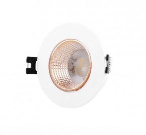 DK3061-WBR Встраиваемый светильник, IP 20, 10 Вт, GU5.3, LED, белый/бронзовый, пластик в Магнитогорске - magnitogorsk.ok-mebel.com | фото