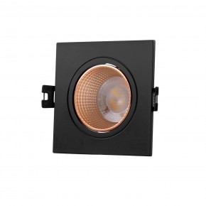 DK3071-BBR Встраиваемый светильник, IP 20, 10 Вт, GU5.3, LED, черный/бронзовый, пластик в Магнитогорске - magnitogorsk.ok-mebel.com | фото