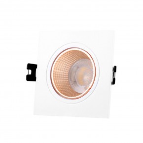 DK3071-WBR Встраиваемый светильник, IP 20, 10 Вт, GU5.3, LED, белый/бронзовый, пластик в Магнитогорске - magnitogorsk.ok-mebel.com | фото