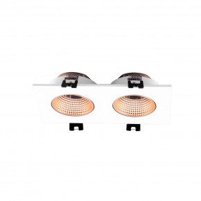 DK3072-WBR Встраиваемый светильник, IP 20, 10 Вт, GU5.3, LED, белый/бронзовый, пластик в Магнитогорске - magnitogorsk.ok-mebel.com | фото 2