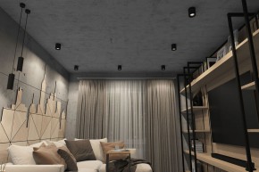 DK3090-BK+CH Светильник накладной IP 20, 10 Вт, GU5.3, LED, черный/хром, пластик в Магнитогорске - magnitogorsk.ok-mebel.com | фото 2