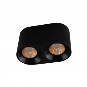DK3096-BK+BR Светильник накладной IP 20, 10 Вт, GU5.3, LED, черный/бронзовый, пластик в Магнитогорске - magnitogorsk.ok-mebel.com | фото