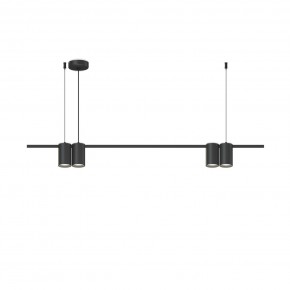 DK4061-BK Подвесной светильник ORBIT, IP20, 4xGU10 LED до 15 Вт, черный матовый, алюминий в Магнитогорске - magnitogorsk.ok-mebel.com | фото 3