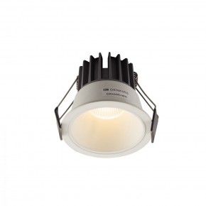 DK4400-WH Встраиваемый светильник, IP 20, 7 Вт, LED 3000, белый, алюминий в Магнитогорске - magnitogorsk.ok-mebel.com | фото