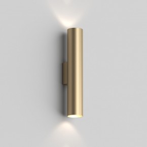 DK5022-SG Настенный светильник, IP20, до 15 Вт, LED, 2xGU10, матовое золото, алюминий в Магнитогорске - magnitogorsk.ok-mebel.com | фото