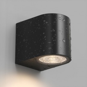DK9790-BK Настенный уличный светильник NARVIK, IP44, GU10 LED, до 15 Вт, черный, алюминий в Магнитогорске - magnitogorsk.ok-mebel.com | фото 3