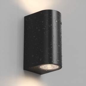 DK9791-BK Настенный уличный светильник NARVIK, IP44, 2хGU10 LED, до 15 Вт, черный, алюминий в Магнитогорске - magnitogorsk.ok-mebel.com | фото 3