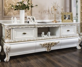 Гостиная Алсу 2+ТВ+2 (белый глянец) в Магнитогорске - magnitogorsk.ok-mebel.com | фото 7