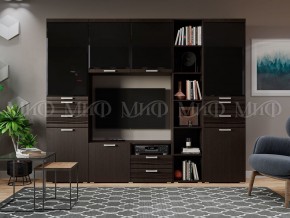 АСТИ Гостиная Вариант №1 МДФ (Венге) в Магнитогорске - magnitogorsk.ok-mebel.com | фото