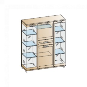 Гостиная Мелисса Композиция 6 (Ясень Асахи) в Магнитогорске - magnitogorsk.ok-mebel.com | фото 2