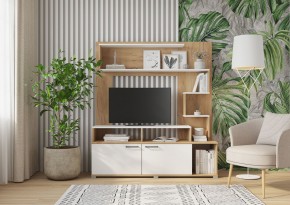 Гостиная Ника (Крафт золотой-белый) в Магнитогорске - magnitogorsk.ok-mebel.com | фото 3