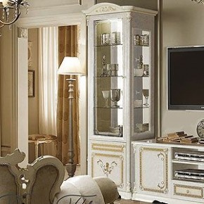 Гостиная Роза Талия (комплект) беж в Магнитогорске - magnitogorsk.ok-mebel.com | фото 3