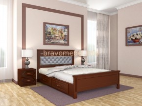 ГРАЦИЯ Кровать из массива 1600 с 2-мя ящиками  в Магнитогорске - magnitogorsk.ok-mebel.com | фото 2