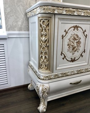 Комод Алсу (белый глянец) БЕЗ Зеркала в Магнитогорске - magnitogorsk.ok-mebel.com | фото 7