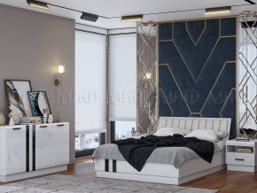 МАГНОЛИЯ Комод (Белый глянец/Белый) в Магнитогорске - magnitogorsk.ok-mebel.com | фото 3